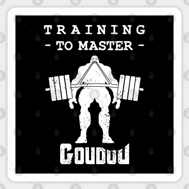 Training to Master Goudo - alt Sticker by CCDesign